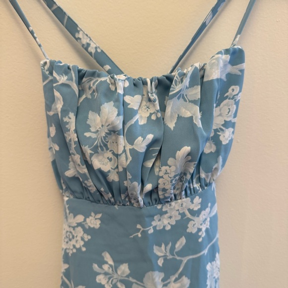 Abercrombie & Fitch Women's Ruched Midi Dress NWT - Picture 6 of 13